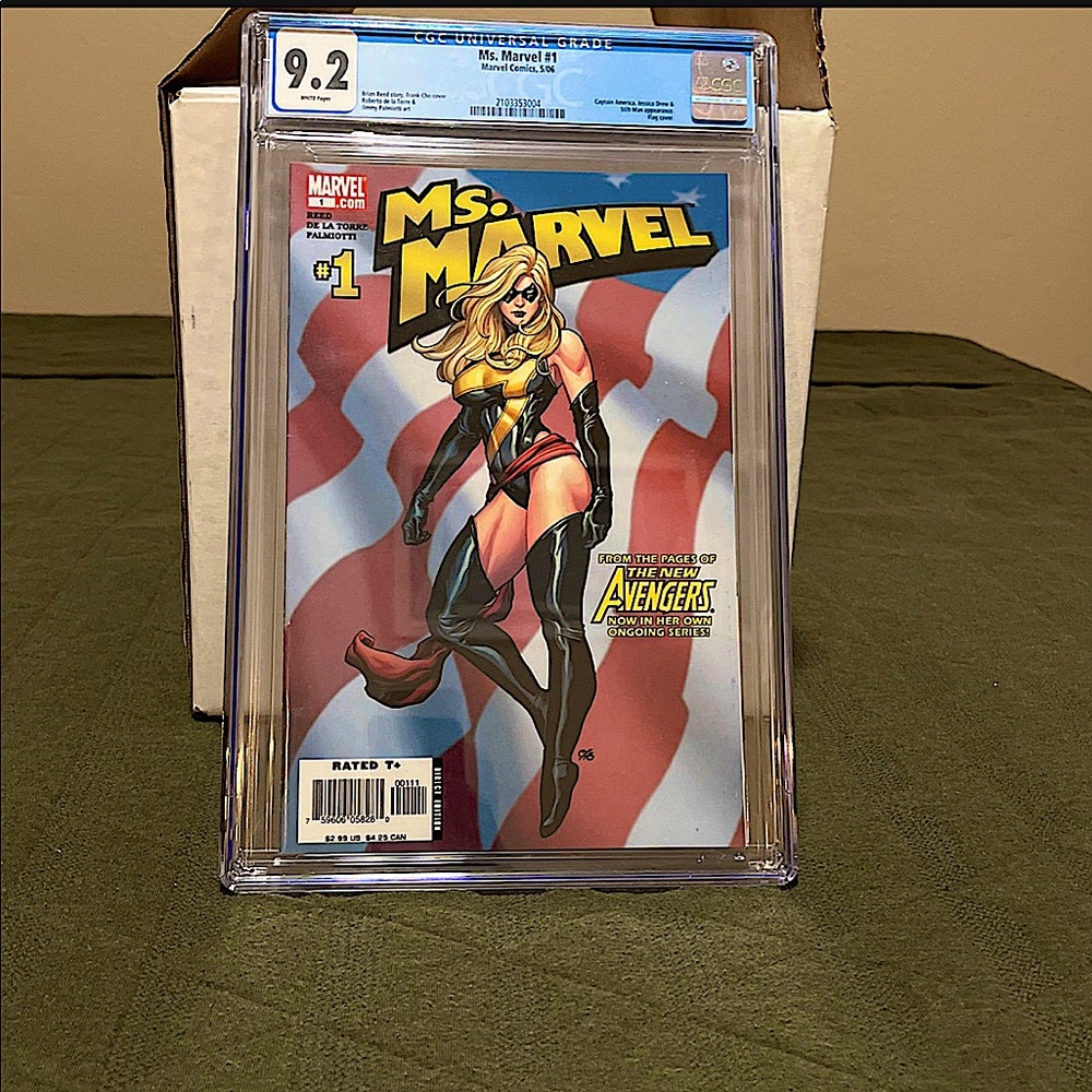 Ms. Marvel Comic Book